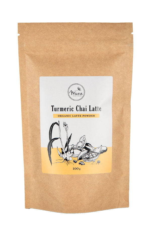 Turmeric Chai Latte Packaging Front